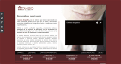 Desktop Screenshot of canedoabogados.es